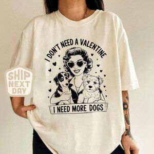 Dog Lover Valentine Shirt, Dog Valentine Tee, Funny Dog Shirt